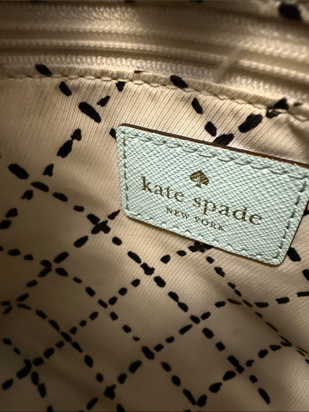 kate spade Pale Blue Structured Satchel with Matching Wallet - Picture 2 of 14